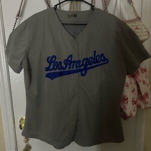 Gray Los Angeles Seager Baseball Jersey